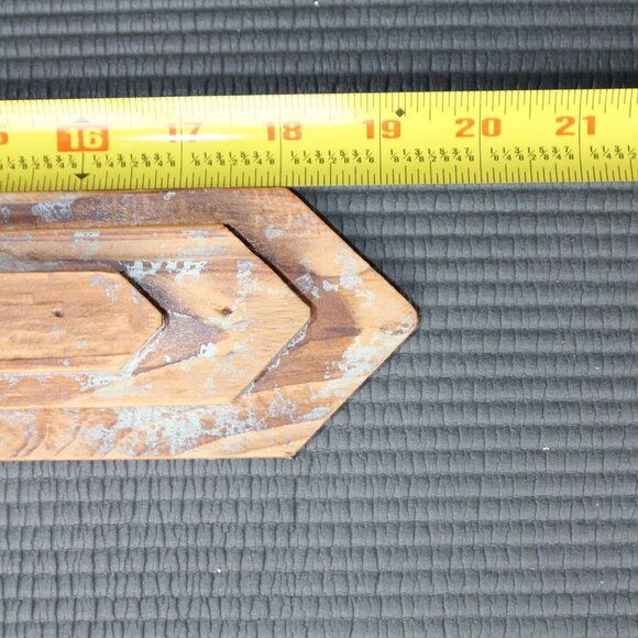 Hobby Lobby Shabby Chic Destressed Wood and Metal Cross - Picture 6 of 8